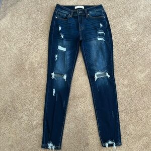 Kancan Blue Skinny Jeans